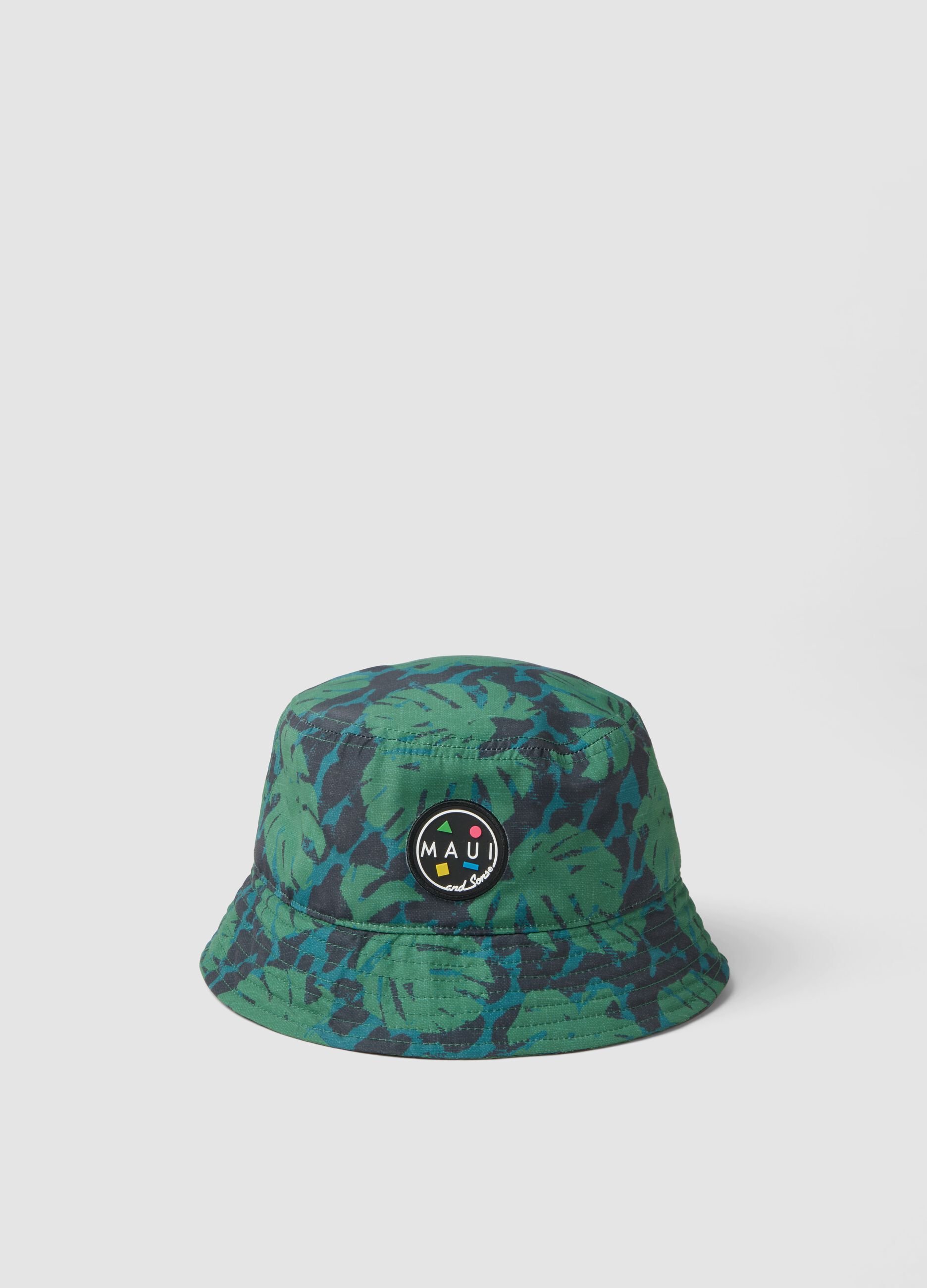 Multicolour floral bucket hat