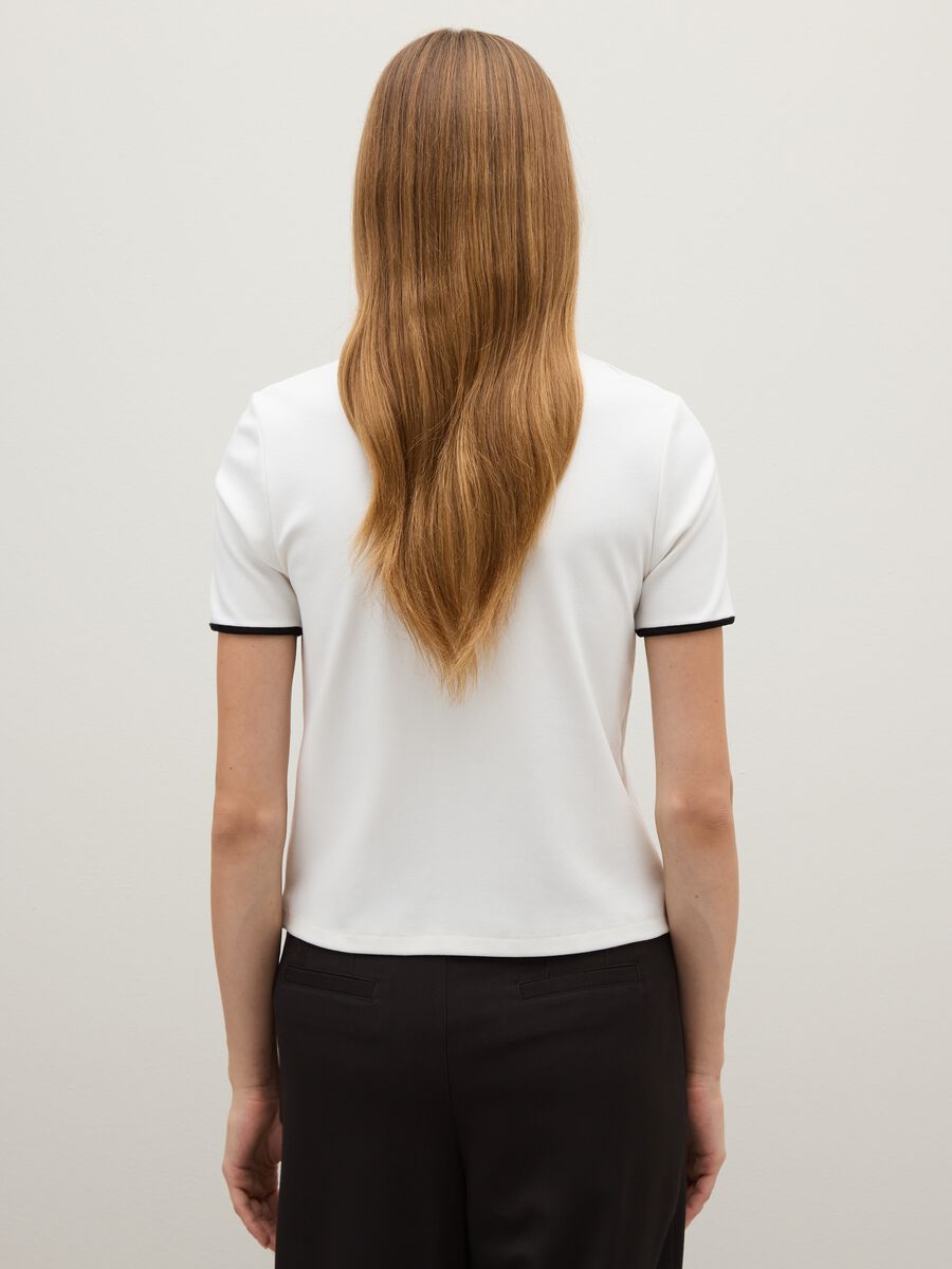 T-shirt bianca regular fit_3