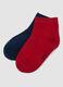 Five-pack of multicolour short socks in stretch organic cotton_2