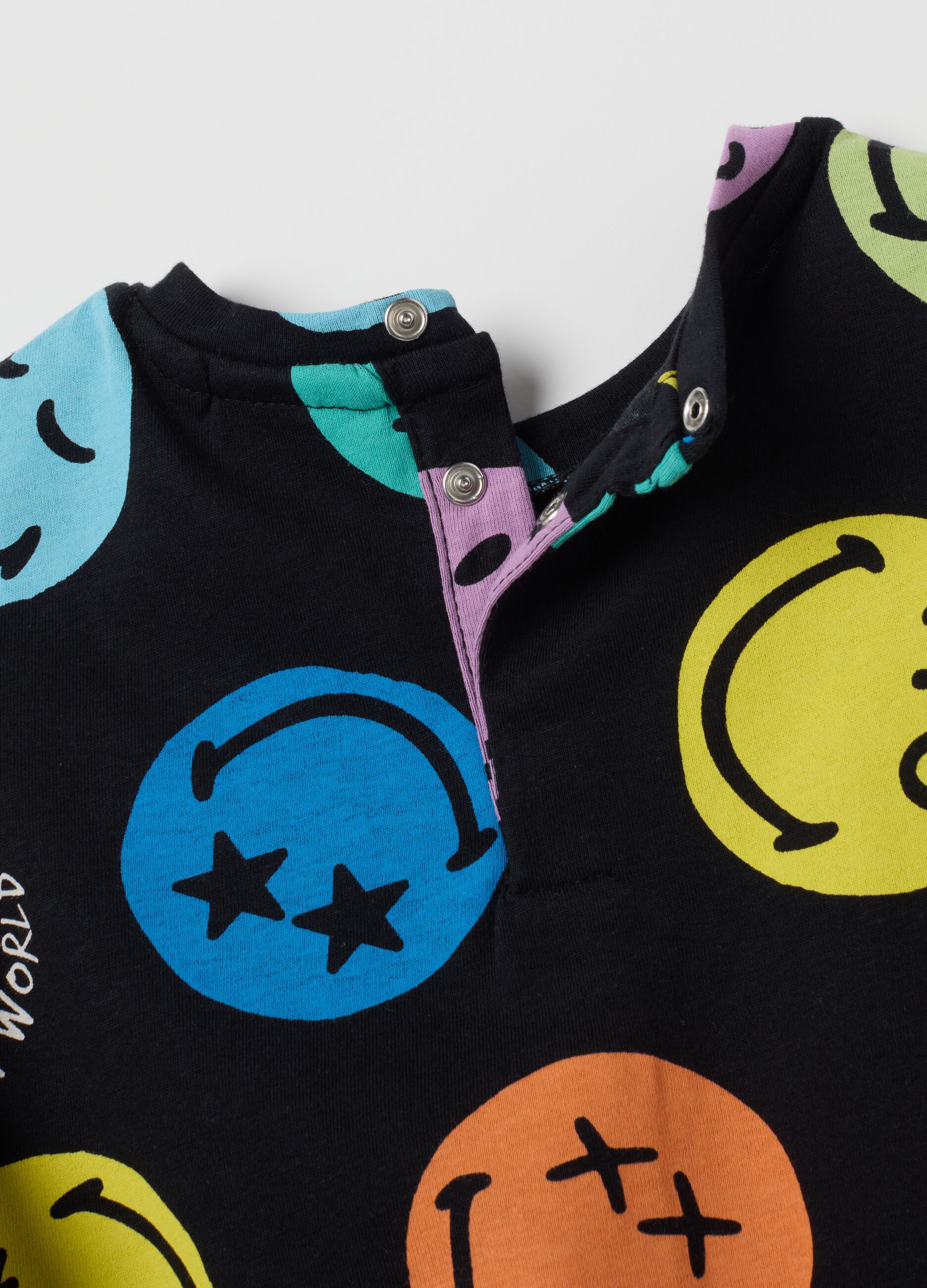 Multicolor regular fit pure cotton children's outfit