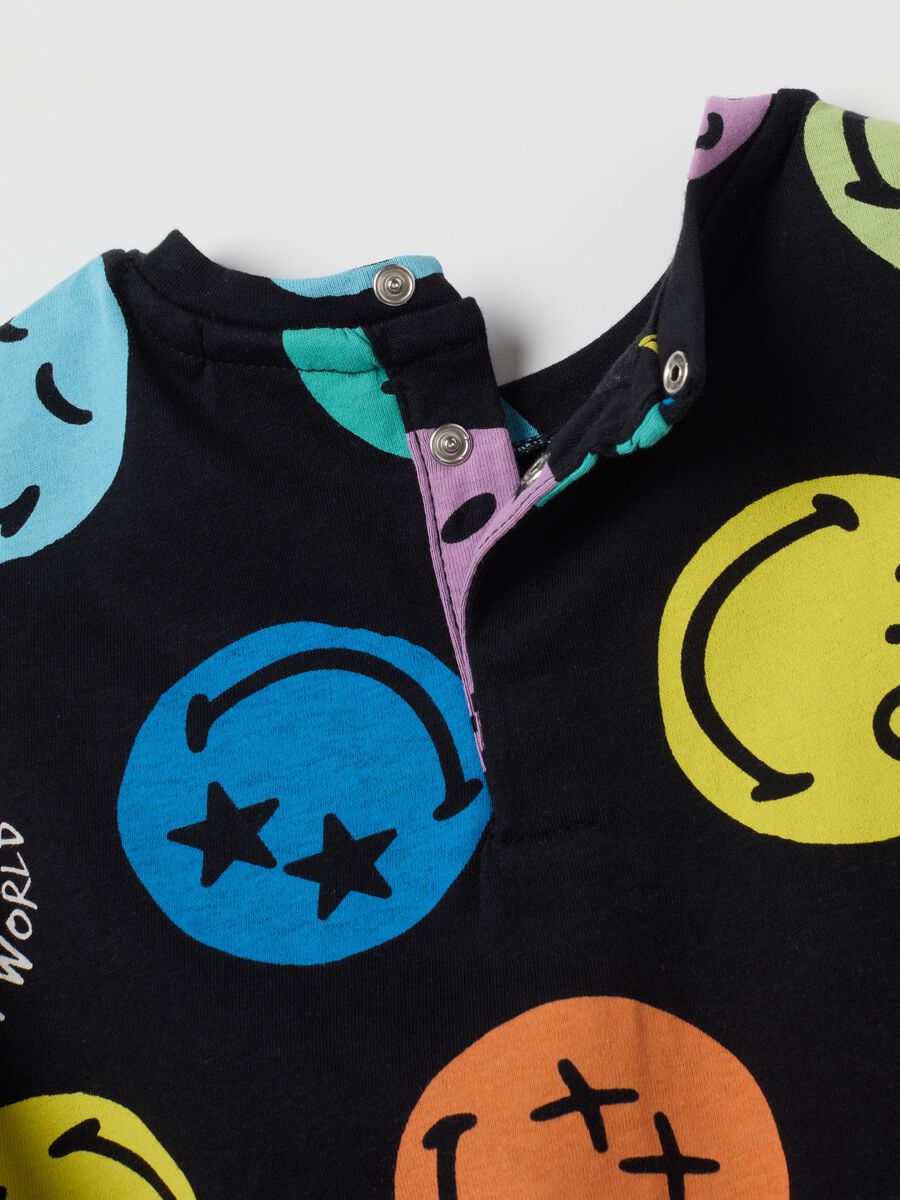 Multicolor regular fit pure cotton children's outfit_2