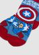 3-pack of Avengers-themed short socks in stretchy organic cotton_1