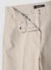 Beige The Iconic Pants straight-fit ribbed stretch cotton trousers_5