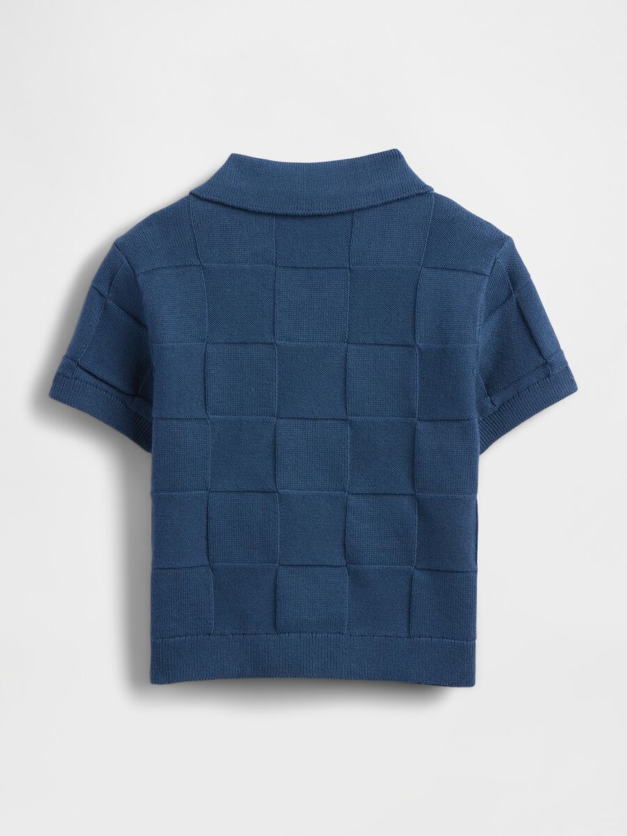 Pure Cotton Short-Sleeve Polo Shirt_1