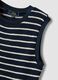 Regular-fit blue and white striped cotton-blend waistcoat_5
