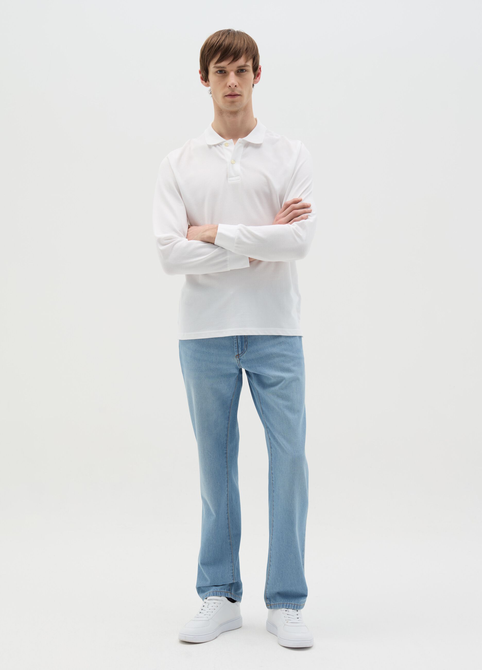 Regular-fit jeans with five pockets