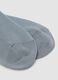 Long sky-blue stretch viscose socks_1