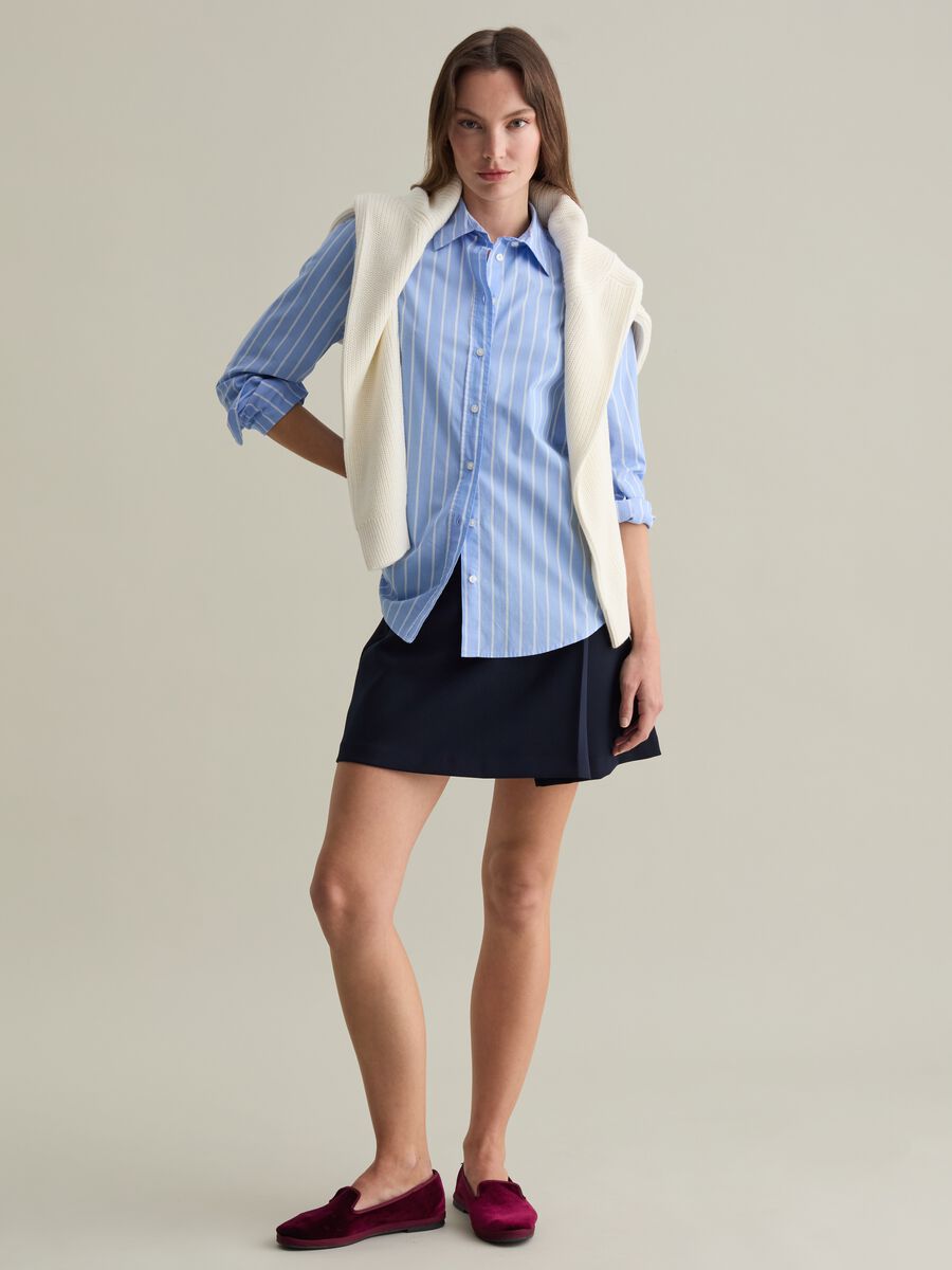 Cotton poplin shirt_1