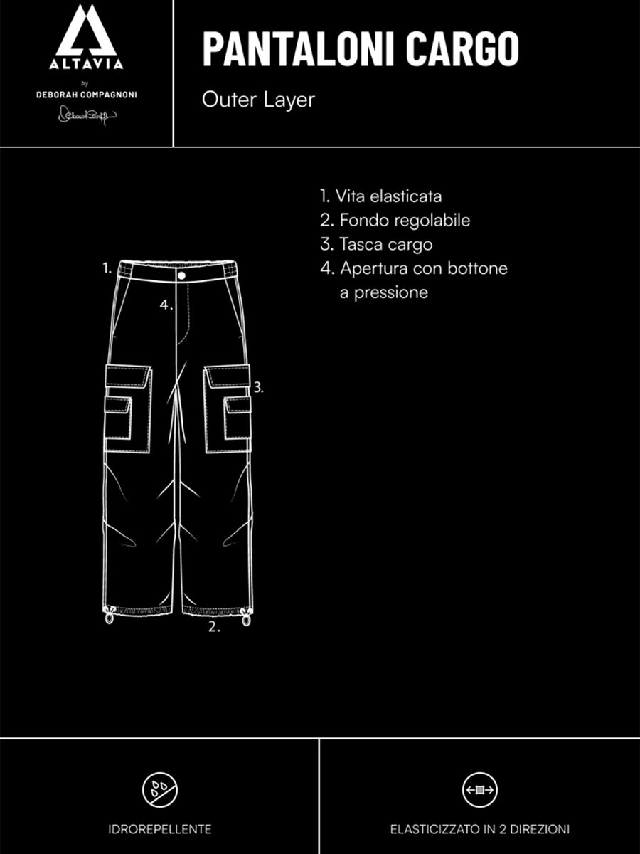 ALTAVIA WITH DEBORAH COMPAGNONI Cargo Trousers_2