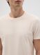 White pure cotton regular fit T-shirt_3