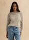 Beige cotton-blend knitted sweater_1