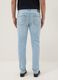 Super skinny light blue cotton blend jeans_2