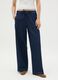 Women's Regular Fit Pure Cotton Denim Trousers_1