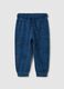 Kids' pure cotton blue jogger trousers_0