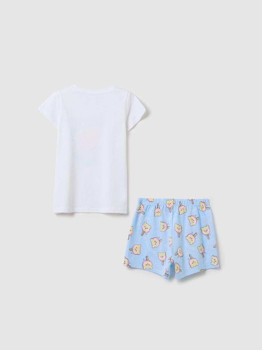 OVS Kids Printed Short Pyjamas in Cotton_1