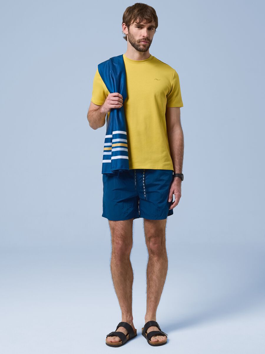 Costume boxer ALTAVIA SAILNG blu con vita elasticizzata_0