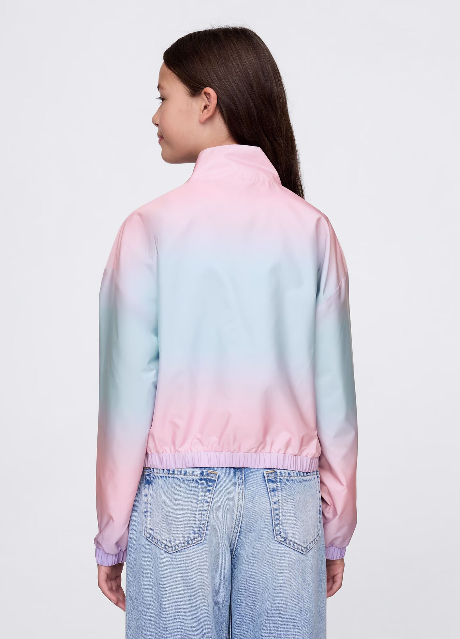 Multicoloured lightweight jacket