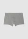 Grey Cotton Regular Fit Boxers_4