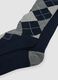 Five-pack of multicoloured long socks in stretch organic cotton_2