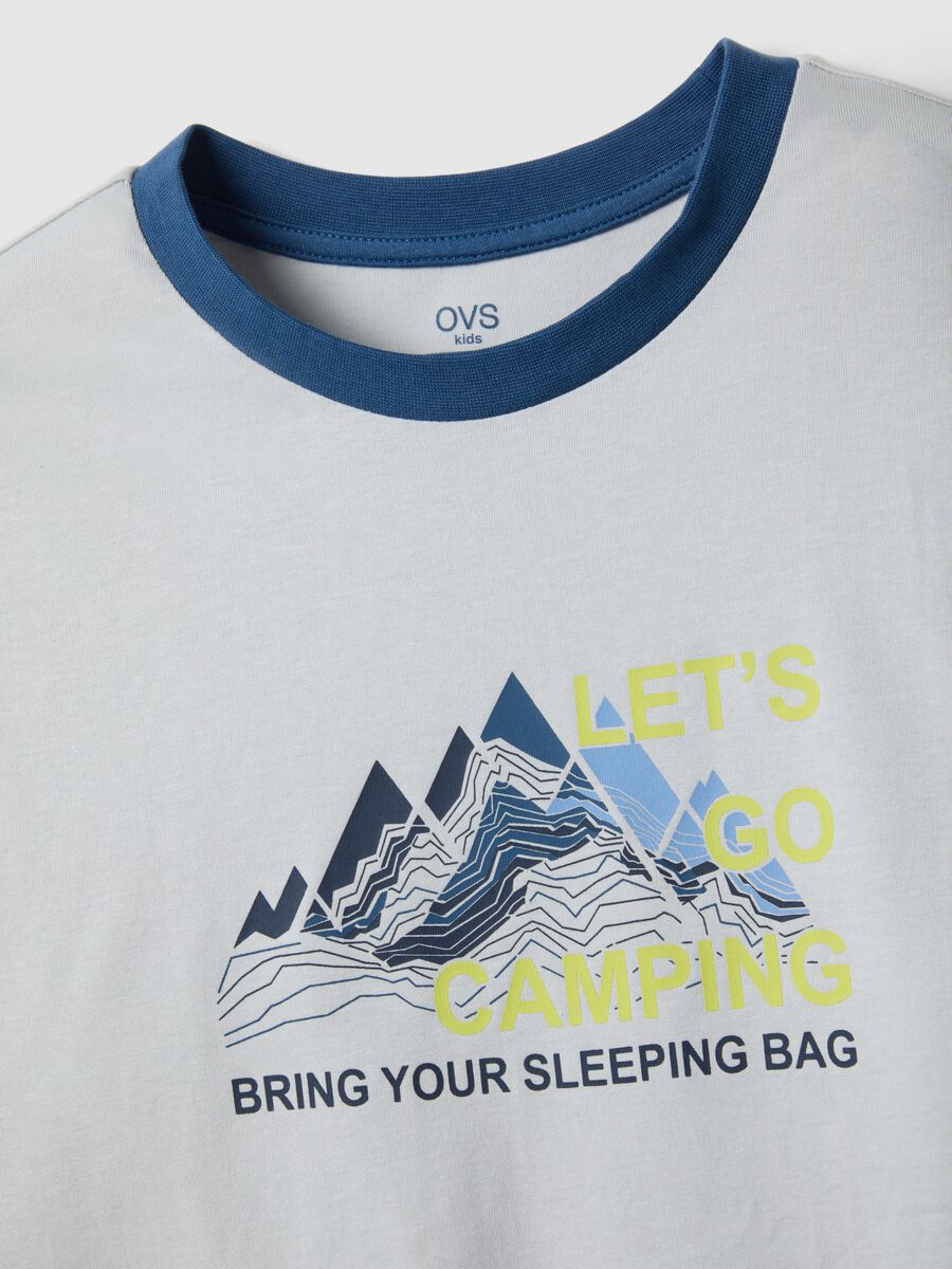 Multicolour pure cotton pyjamas for boys, regular fit with print_2