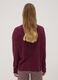Purple pure cotton Peanuts print pyjama top_3
