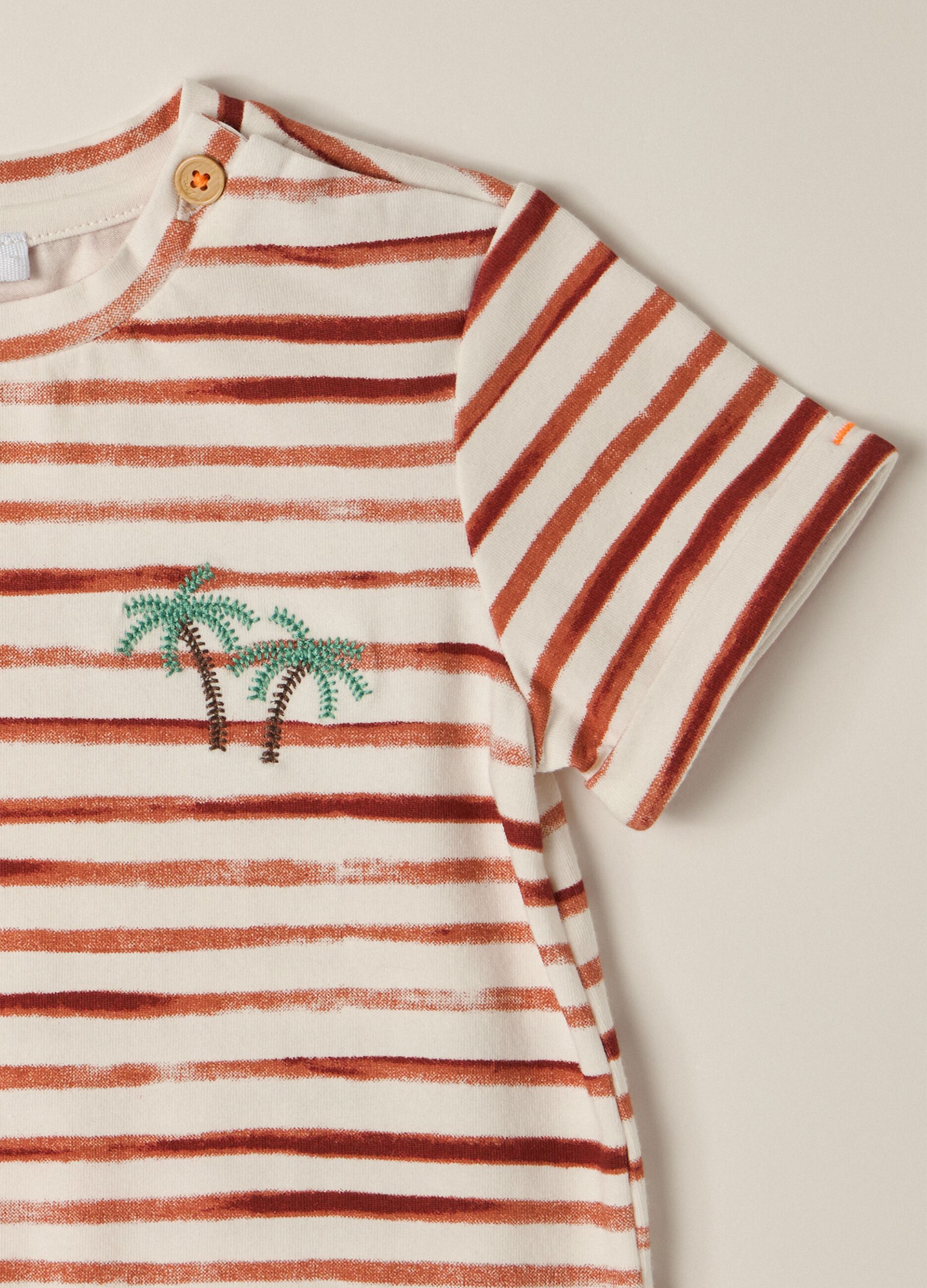 Newborn IANA Stretch Cotton Jersey T-shirt