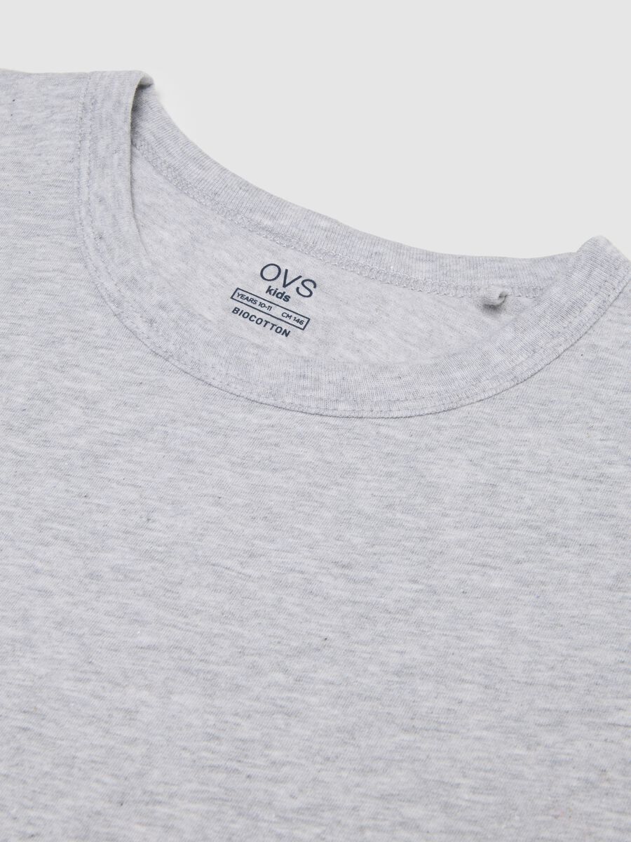 Bipack t-shirt da ragazzo in puro cotone multicolor regular fit_2