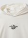 White pure cotton hoodie with Mario Kart print_5