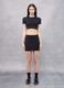 Crop - Shirt Black_3