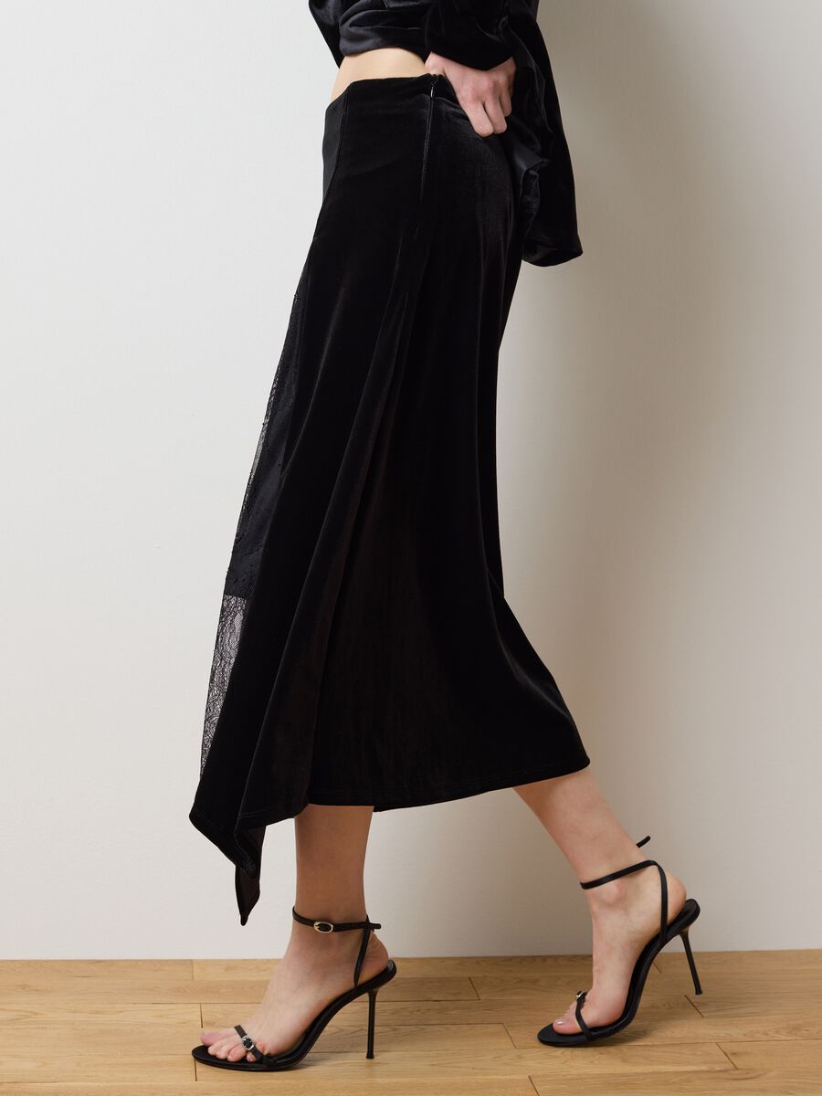 Black midi and pencil skirt_3