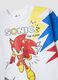 Blue and white pure cotton kids&rsquo; oversized-fit set with Sonic_2