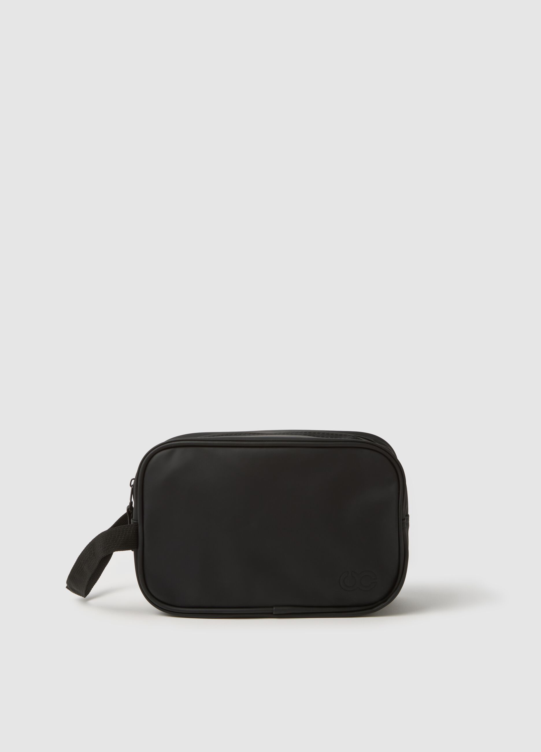 Black Bag in Mixed Fabric