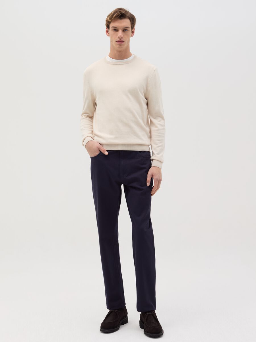Regular-fit trousers with five pockets_0