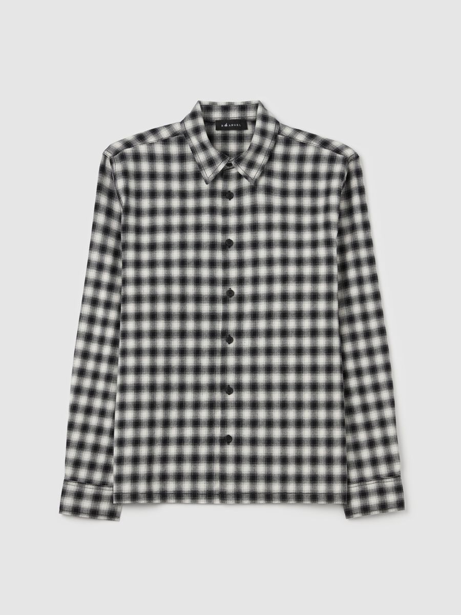Shirt with check pattern_4