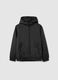 Boy's jacket in black water repellent_3