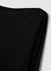 Black crew neck long sleeve regular fit jumper_5