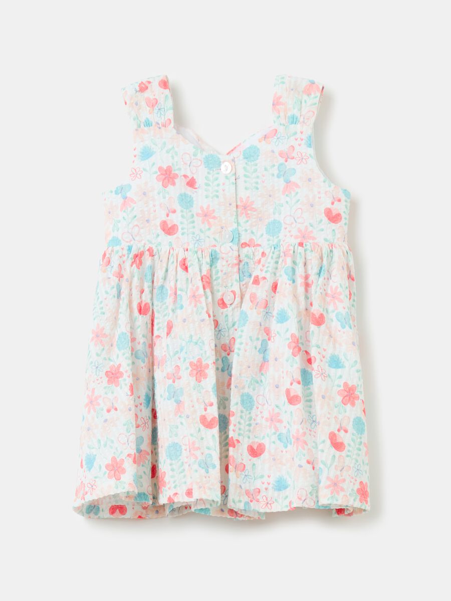 Cotton dress with floral pattern_2