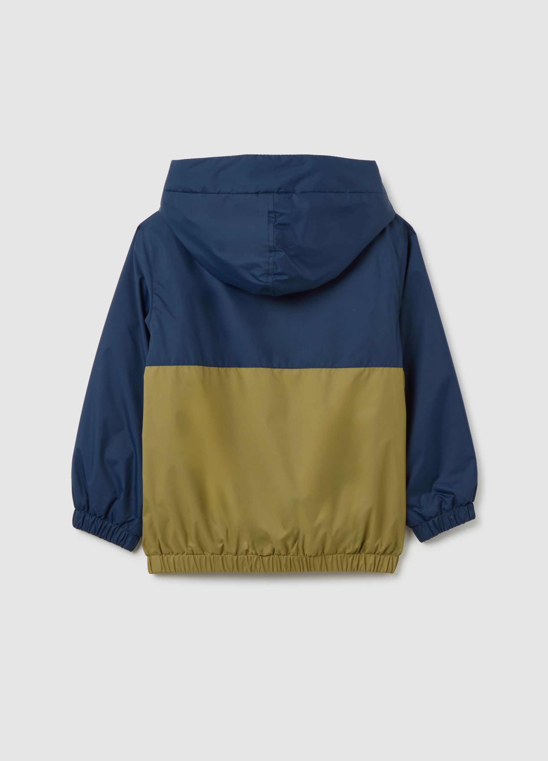 Kids' Jacket in Multicolour Water-Repellent Fabric