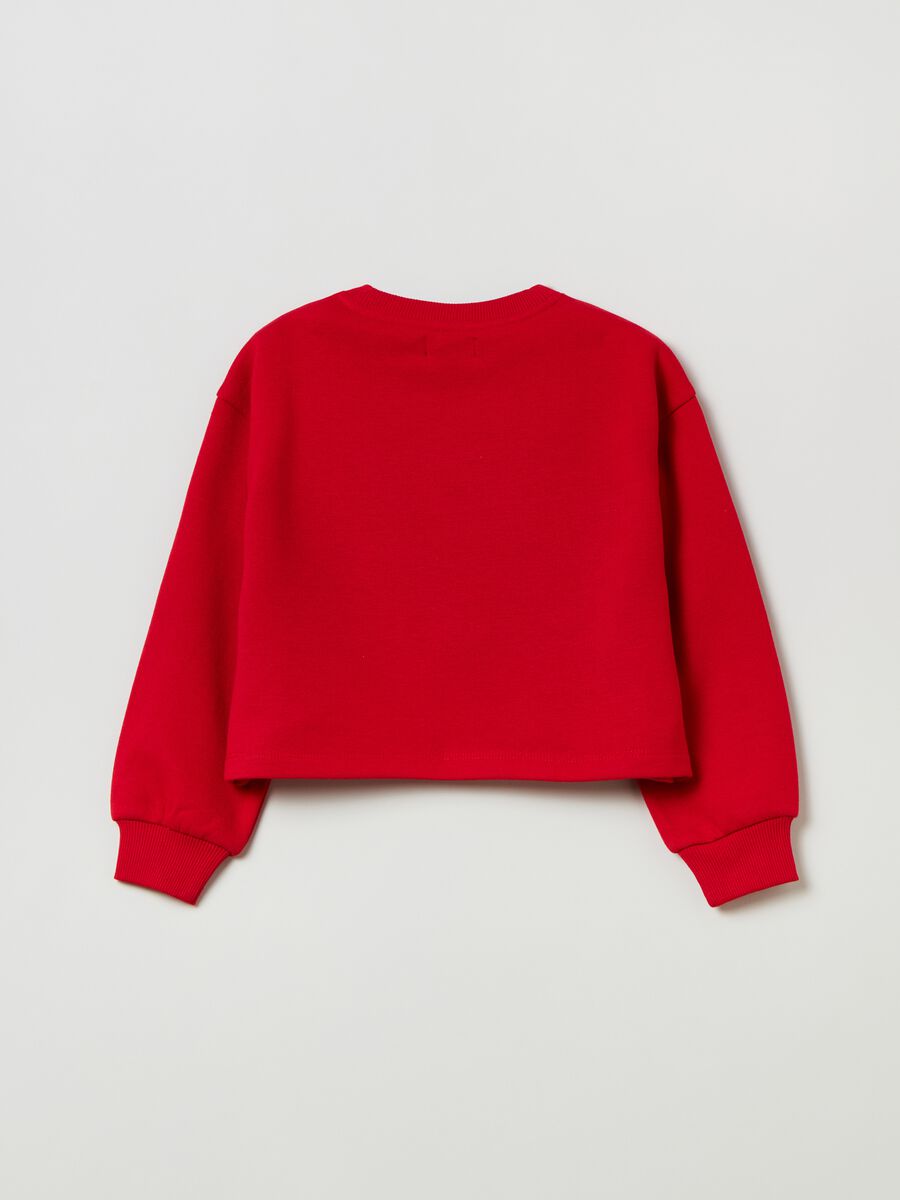 Felpa cropped natalizia con lurex_1