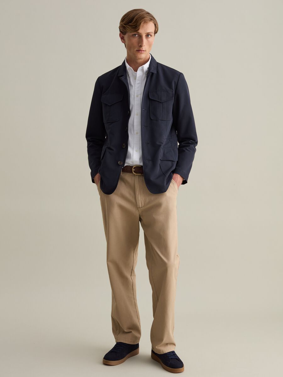 Safari jacket with collar_3