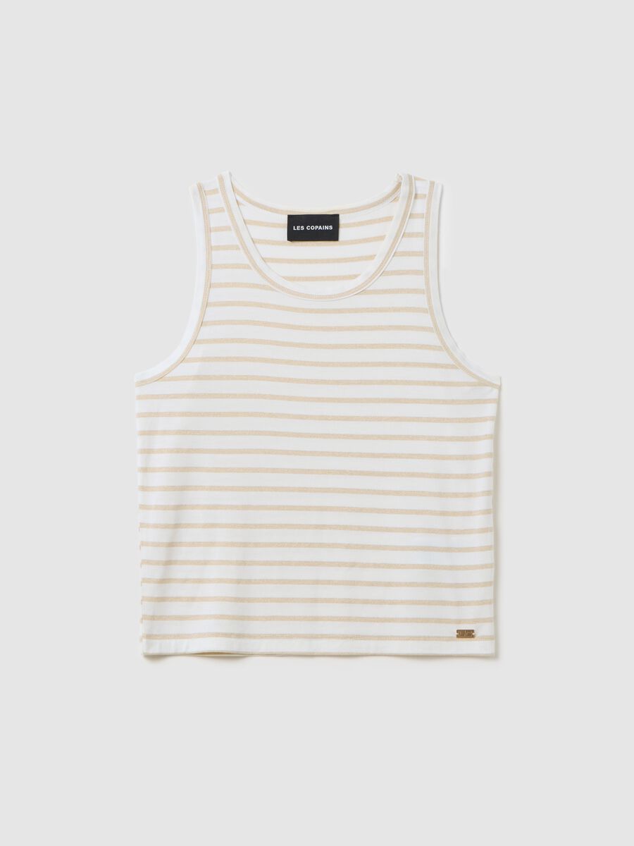 Women's multicolor viscose blend regular fit tank top_4