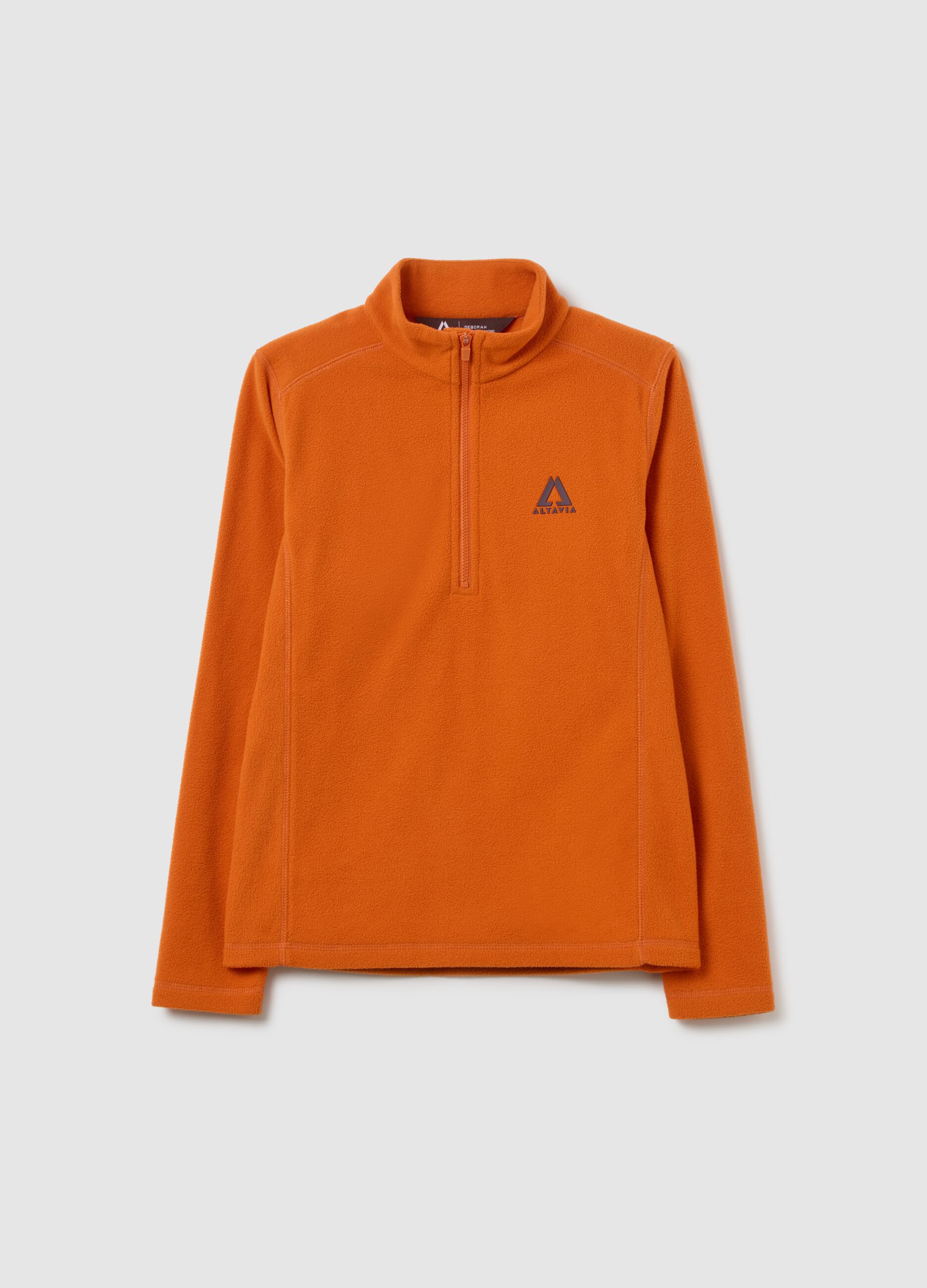 Pile half zip ALTAVIA WITH DEBORAH COMPAGNONI