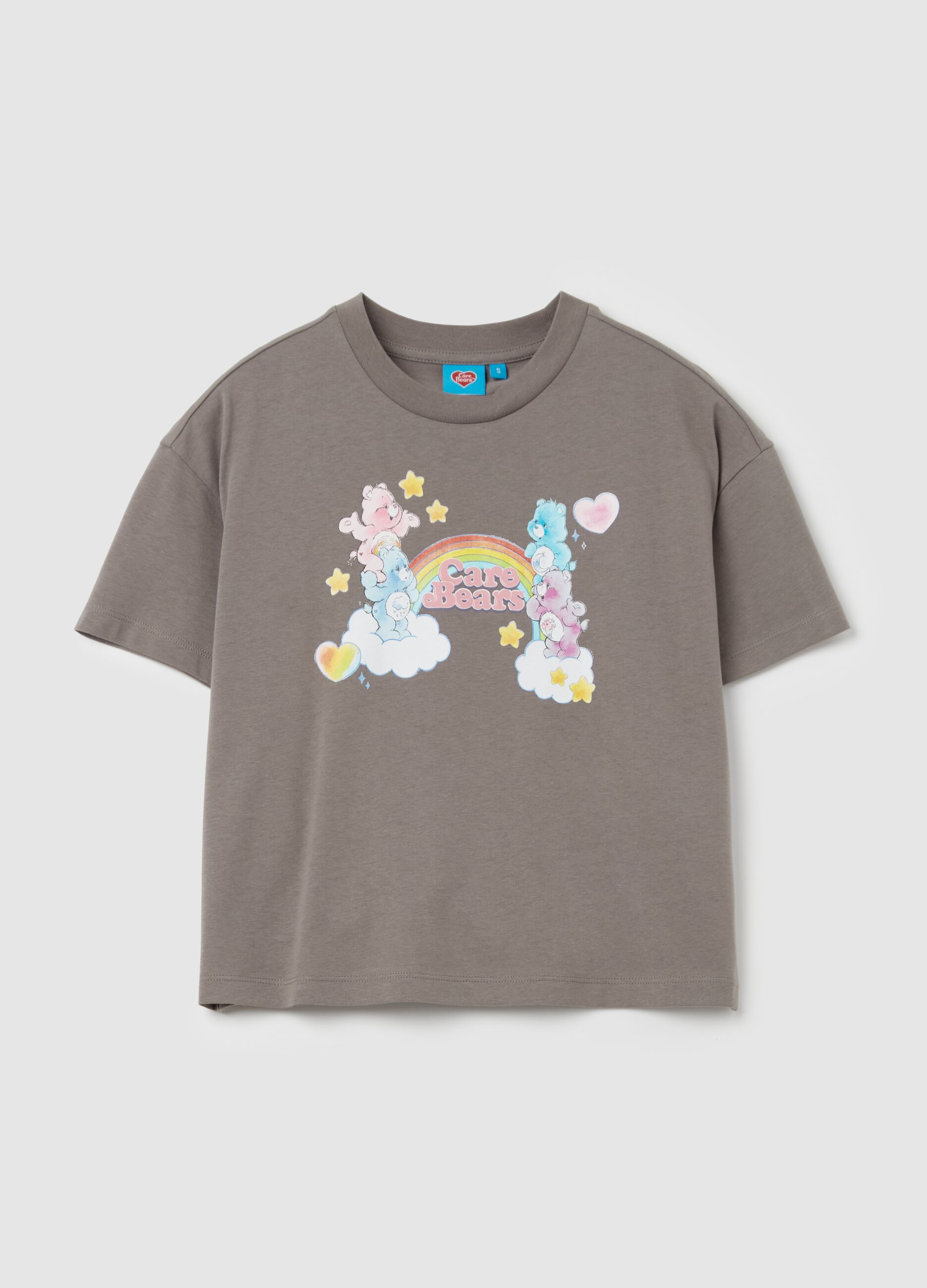 OVS T-shirt crop stampa "Care Bears"