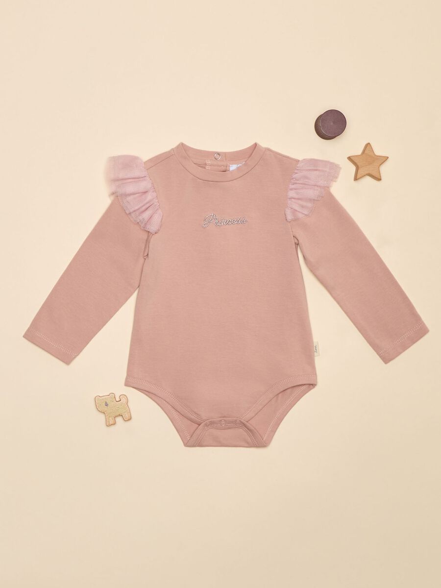 Bodysuit in stretch cotton_0
