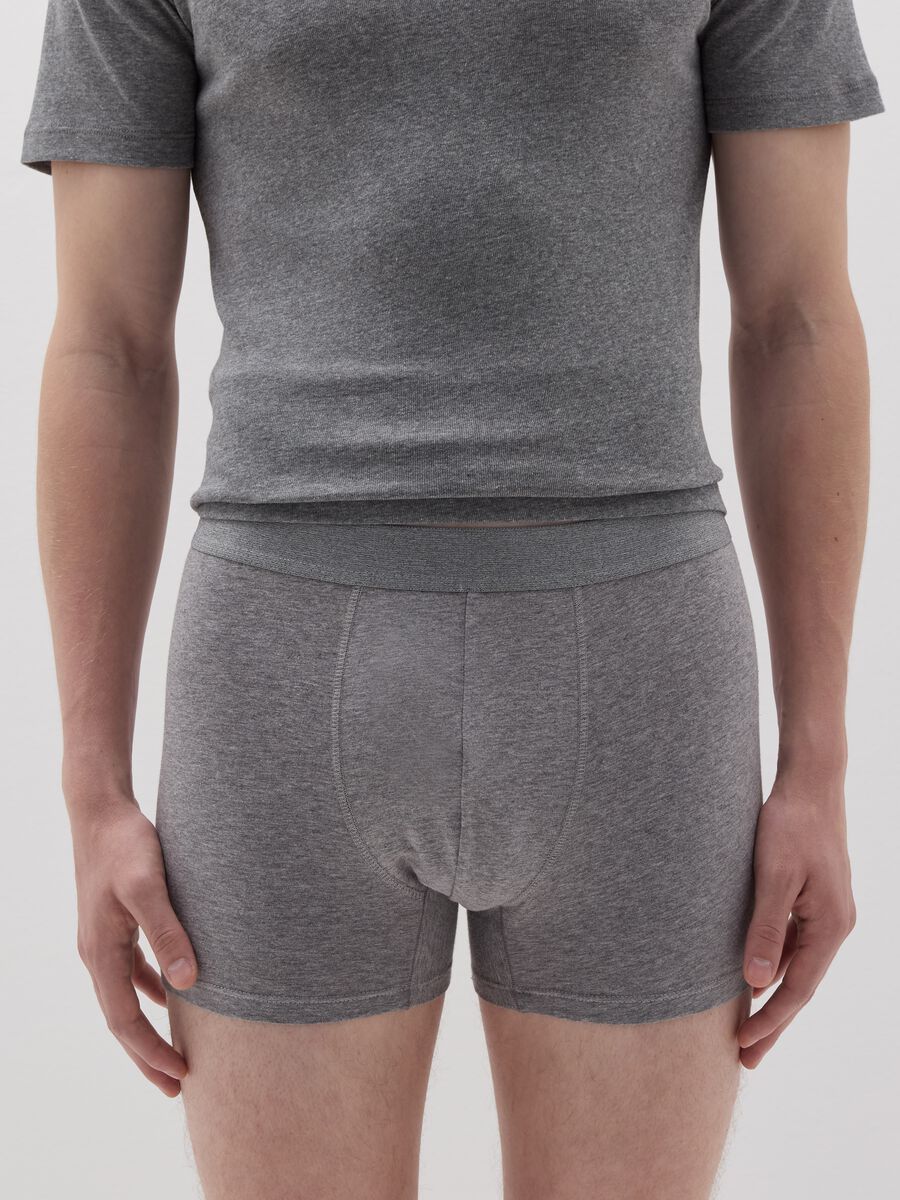 Three-pack midi boxer shorts with external elastic_1