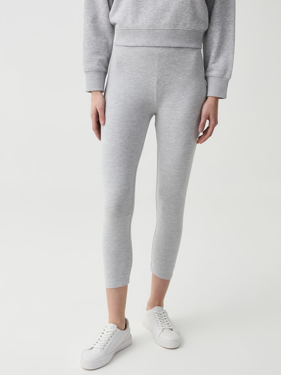 Essential stretch cropped leggings_1