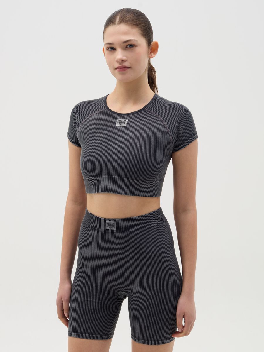 Ribbed crop T-shirt_0