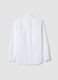 White pure cotton shirt with classic collar_6