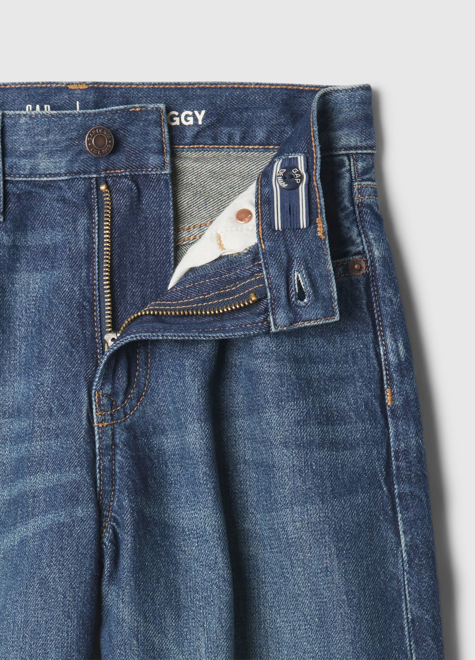 Jeans baggy fit cinque tasche