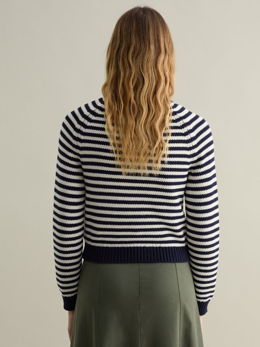 Striped pullover with raglan sleeves_2